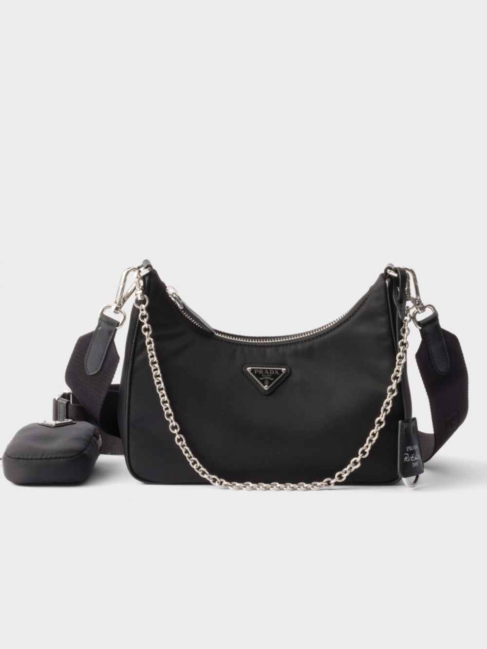 NEW Prada Re-Edition 2005 Re-Nylon Bag 1BH204_R064_F0002_V_V9L